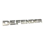 آرم برجسته DEFENDER نقره ای اصلی